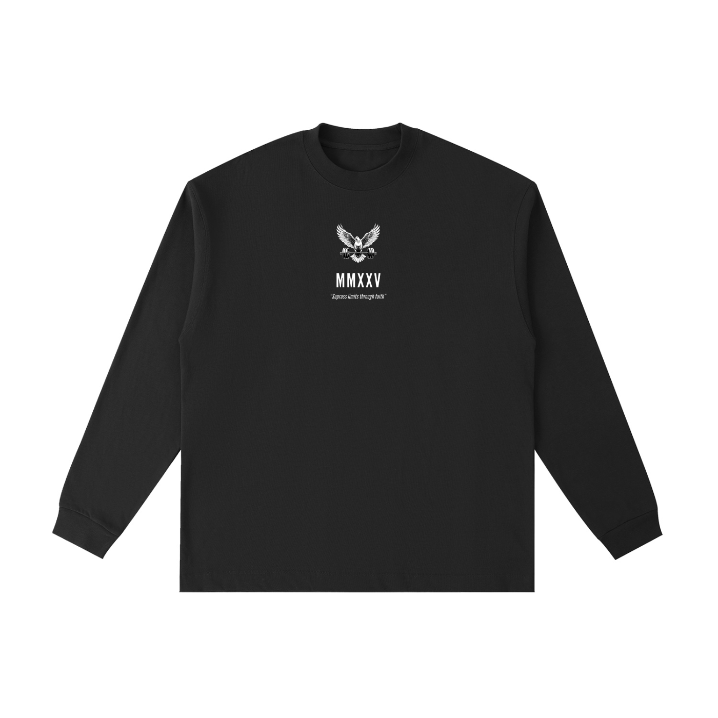 Transcend Athletics Roman Numerals Long Sleeve