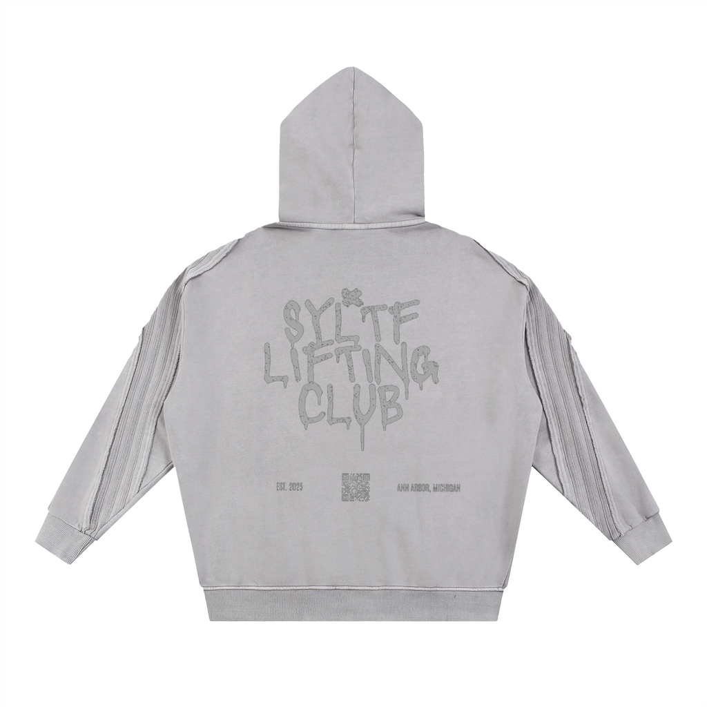 SYLTF Graphic Zip-Up Hoodie