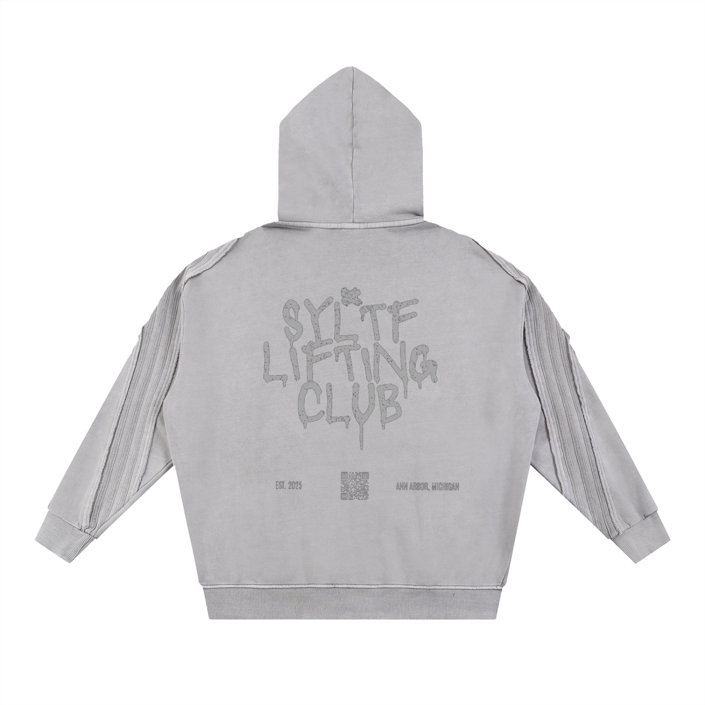 SYLTF Graphic Zip-Up Hoodie