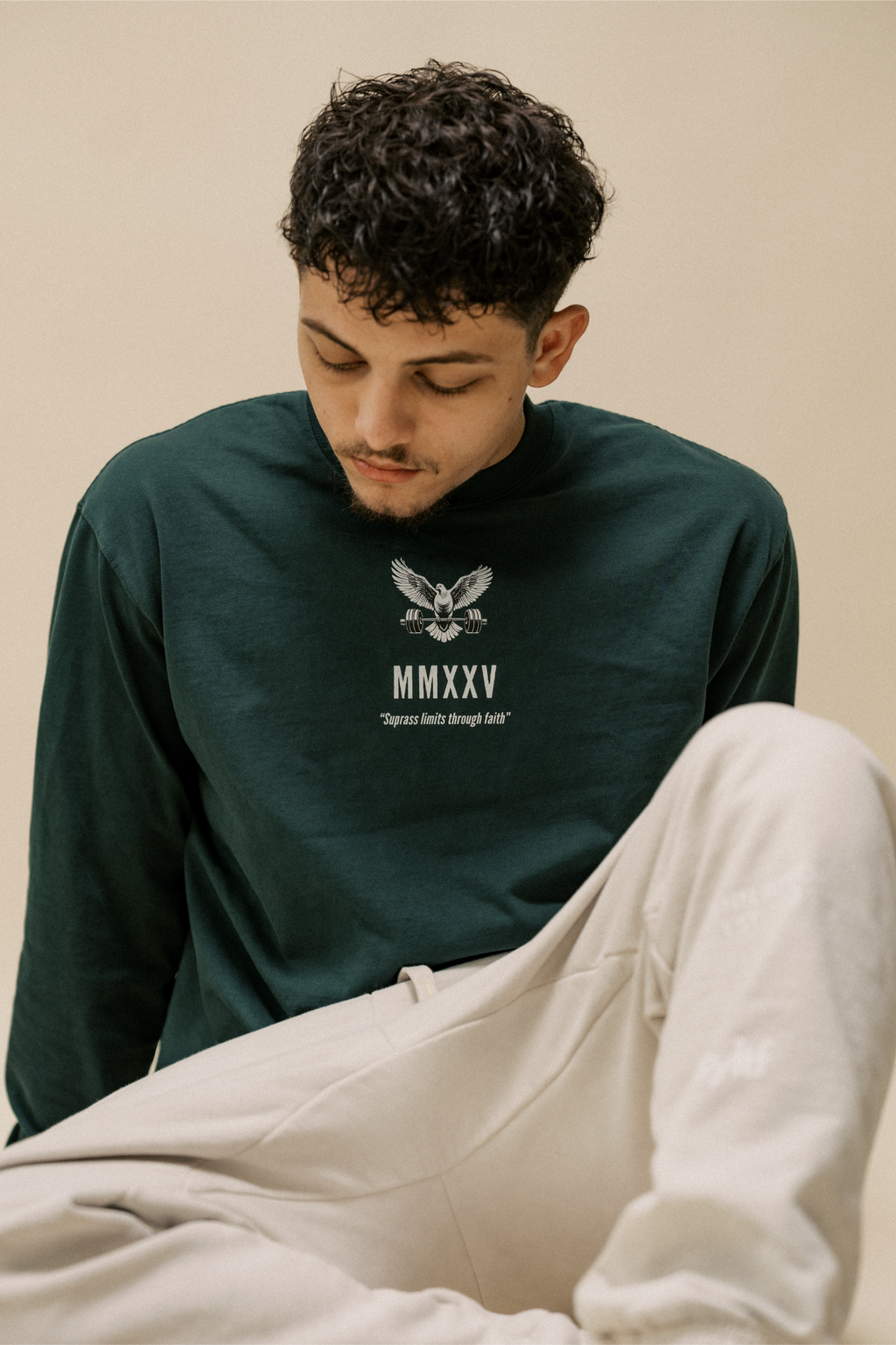 Transcend Athletics Roman Numerals Long Sleeve
