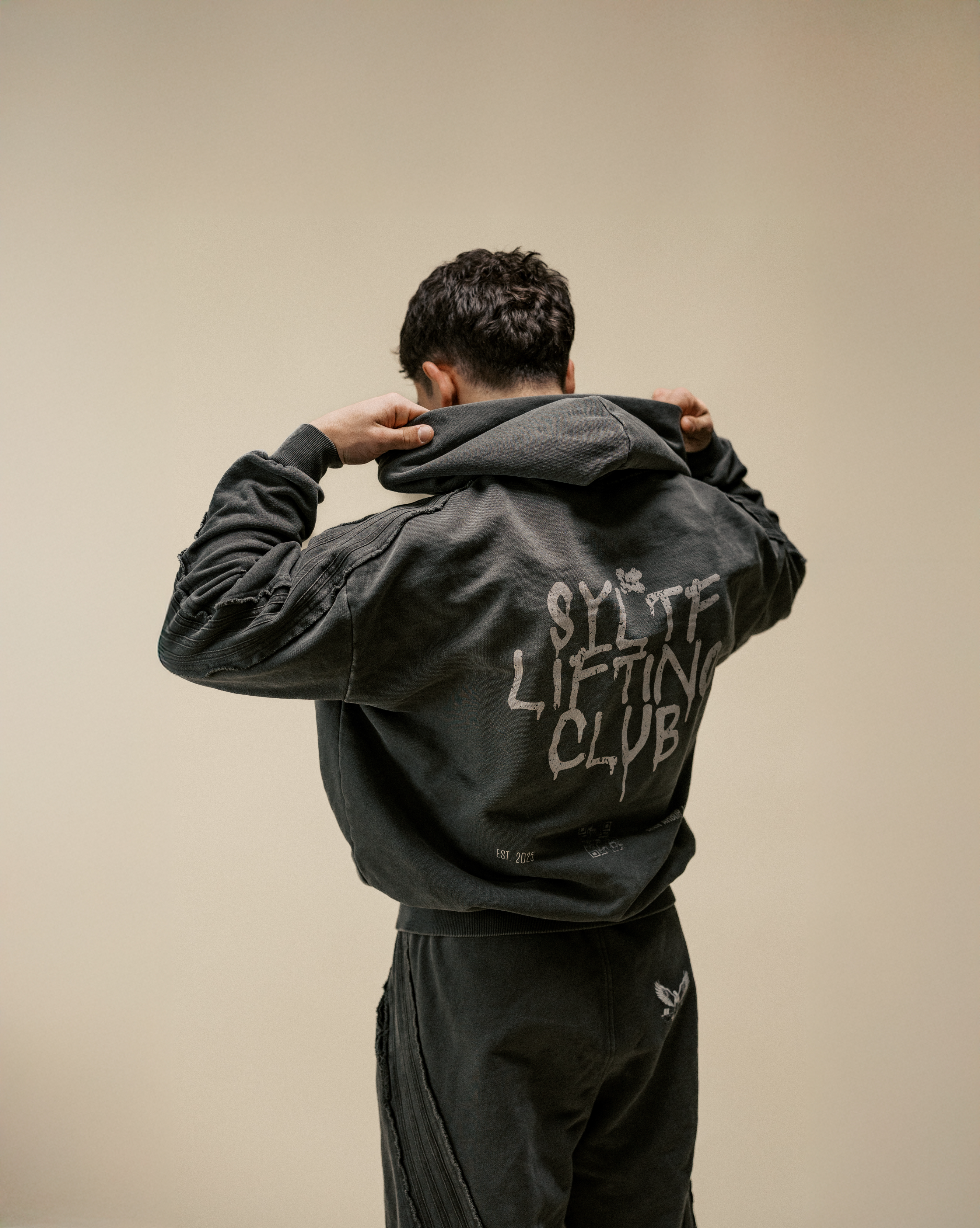SYLTF Graphic Zip-Up Hoodie