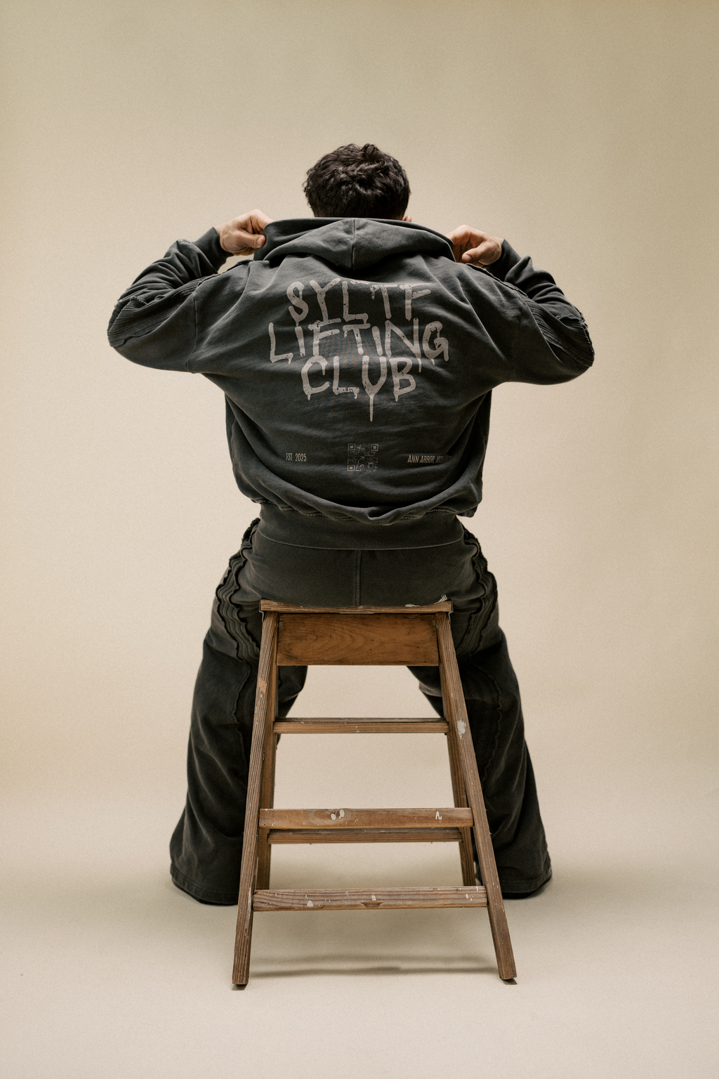 SYLTF Graphic Zip-Up Hoodie